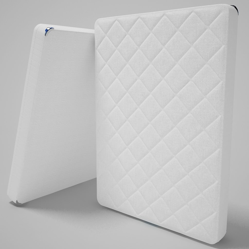 Mattress v1 3D model_4