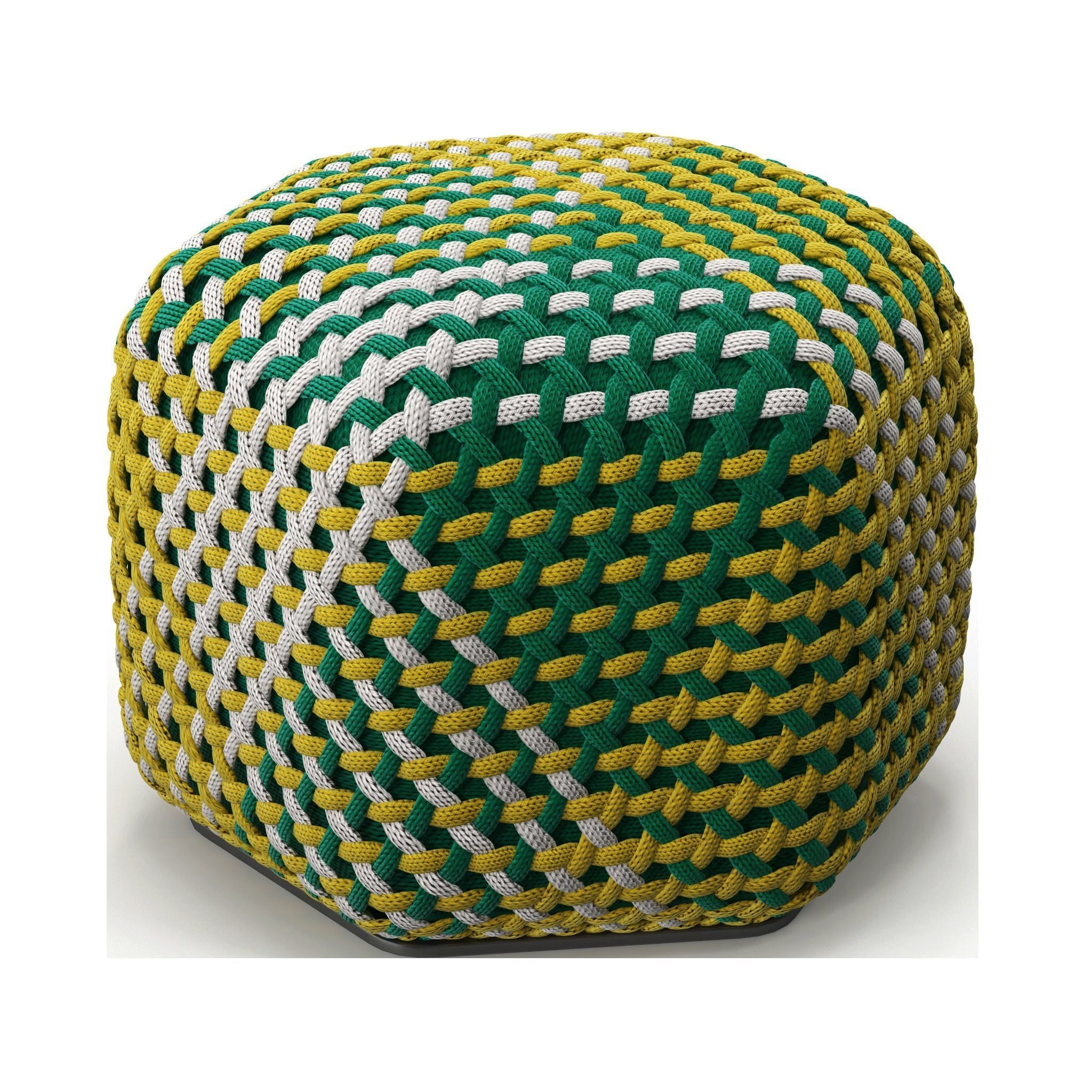 Tramae Pouf By BandB Italia 3D model_10