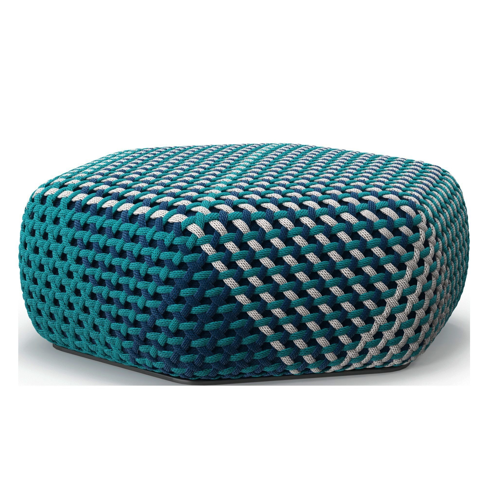 Tramae Pouf By BandB Italia 3D model_4