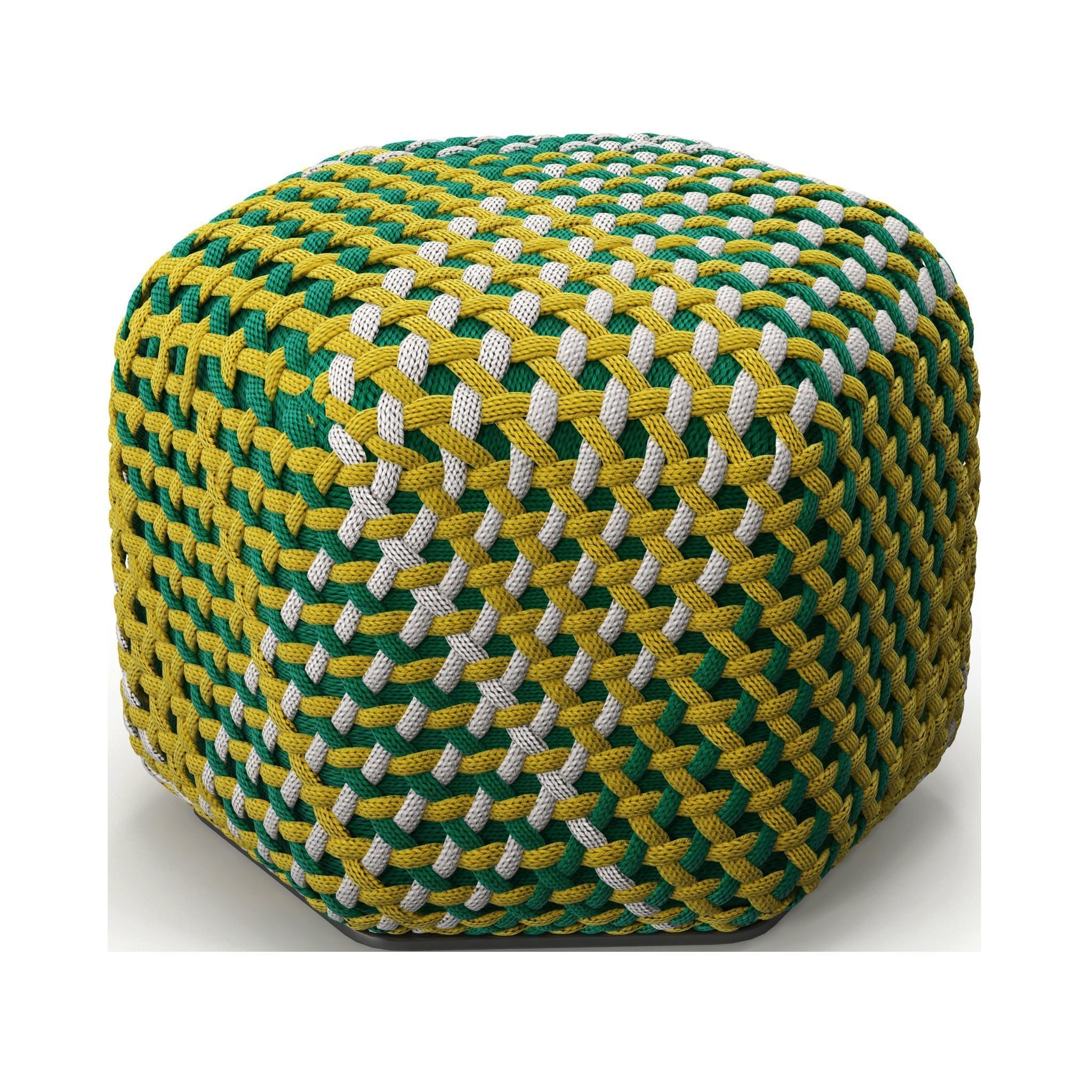 Tramae Pouf By BandB Italia 3D model_8