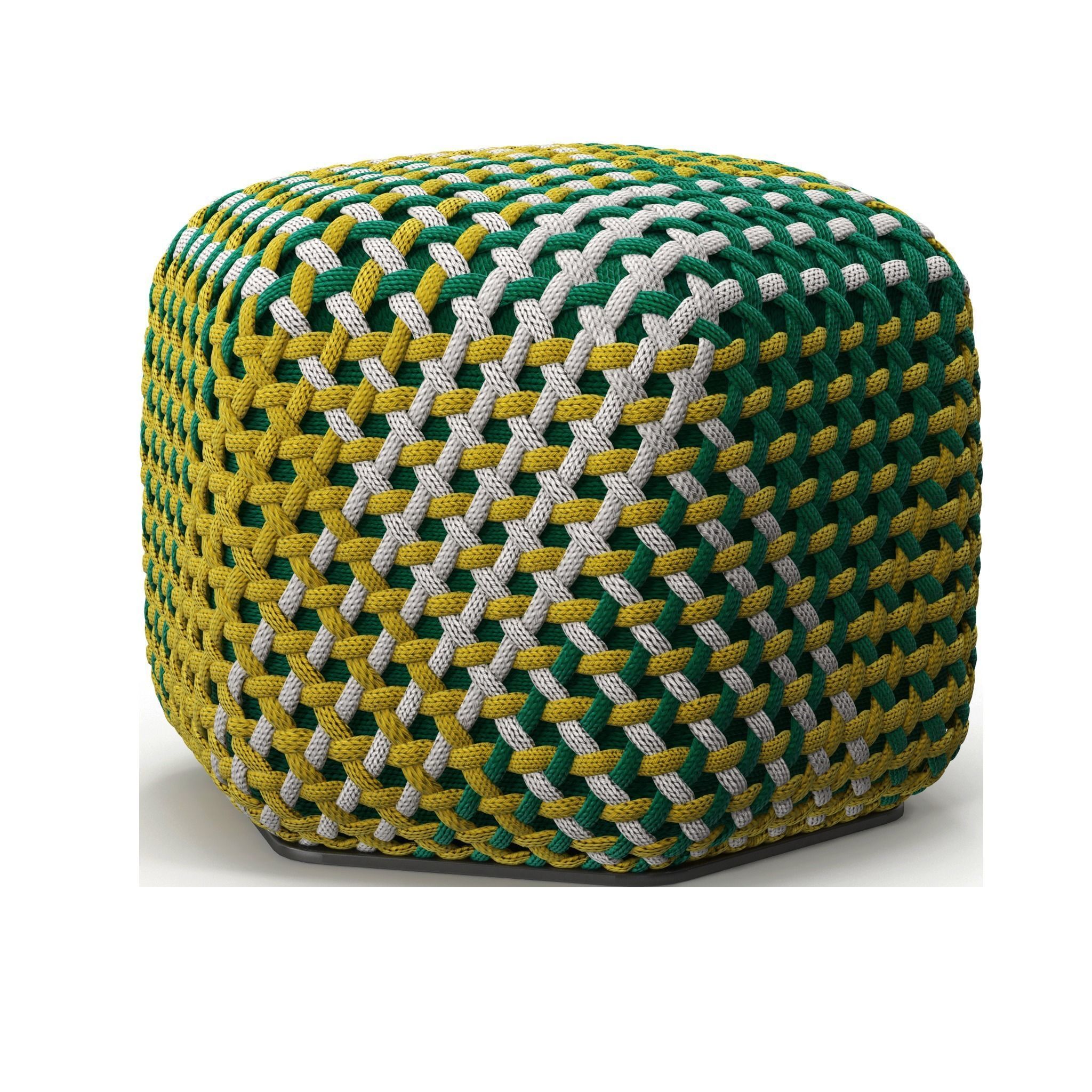 Tramae Pouf By BandB Italia 3D model_7