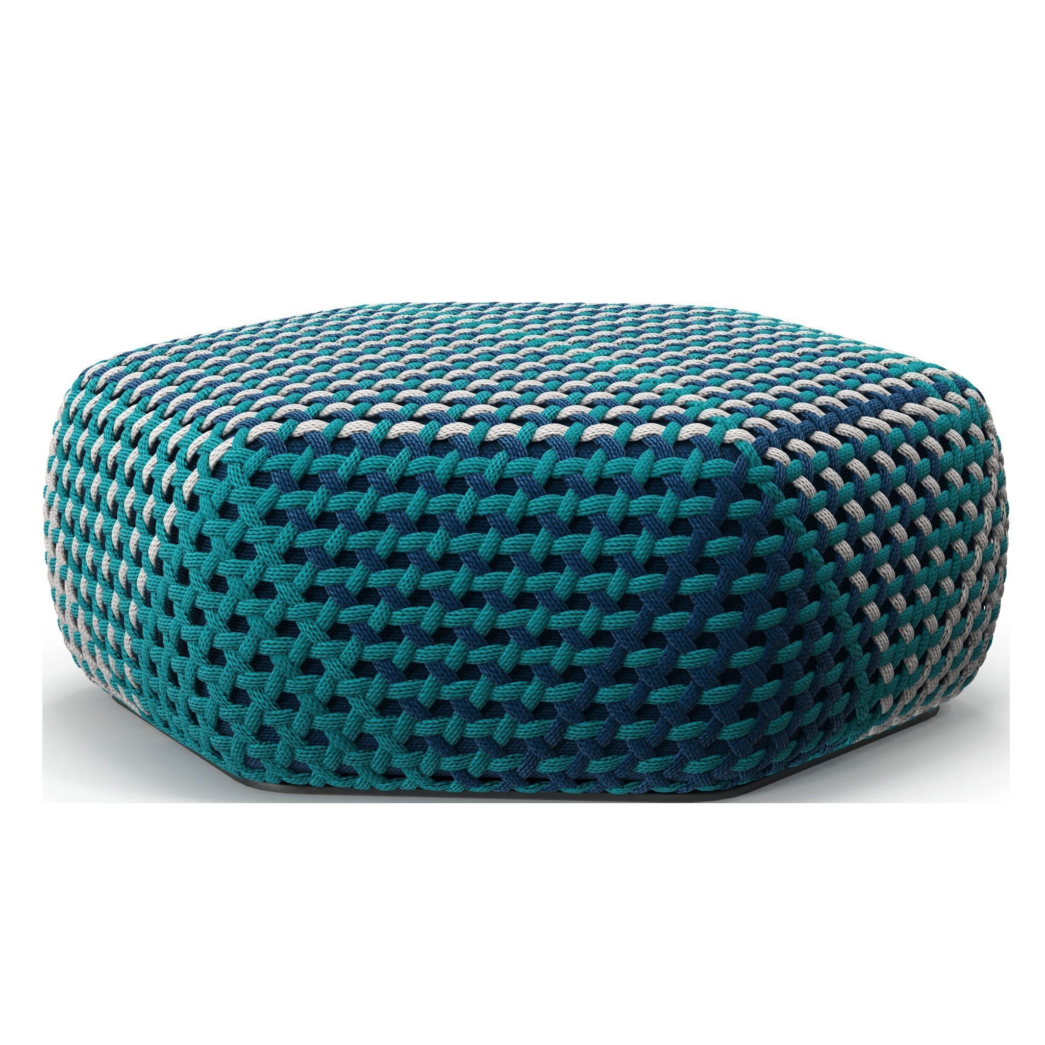 Tramae Pouf By BandB Italia 3D model_5