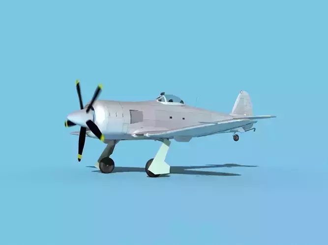 Hawker Sea Fury MKII Bare Metal