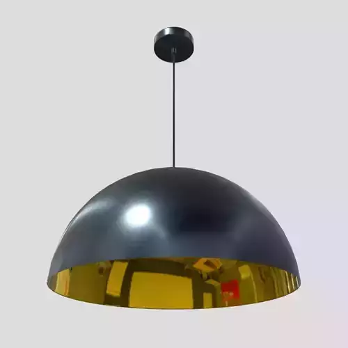 Ceiling Lamp 3 Low-poly 3D model
