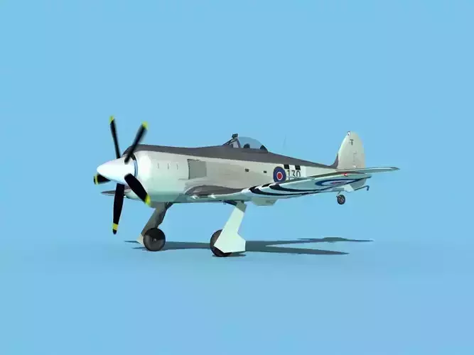 Hawker Sea Fury MKII V01 RN