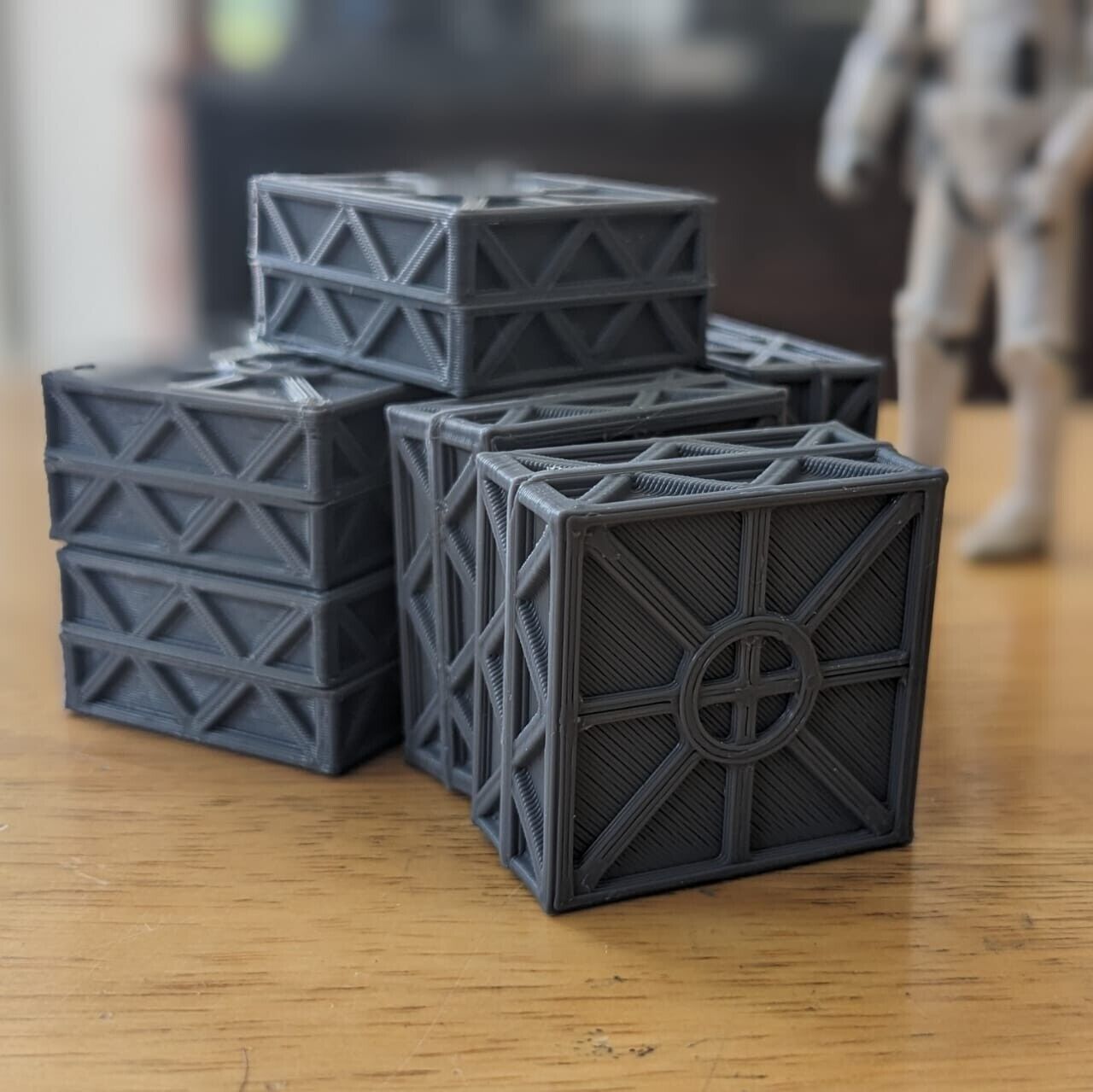 Star Wars Imperial Crate 1-18 scale Kenner Hasbro Free 3D print model_21