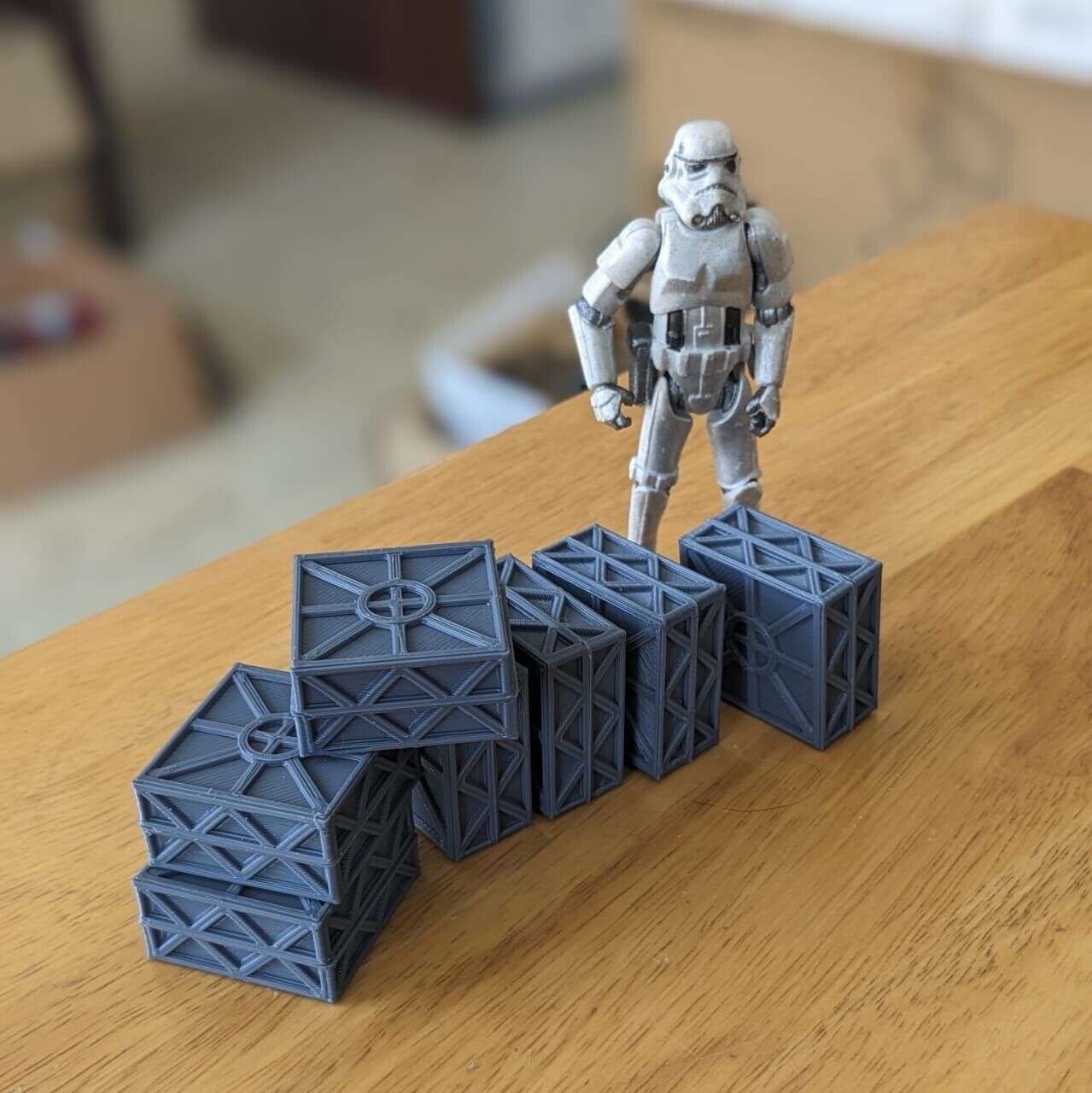 Star Wars Imperial Crate 1-48 scale Legion Free 3D print model_28