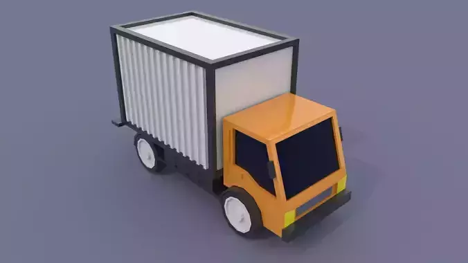 truck container 3D print model