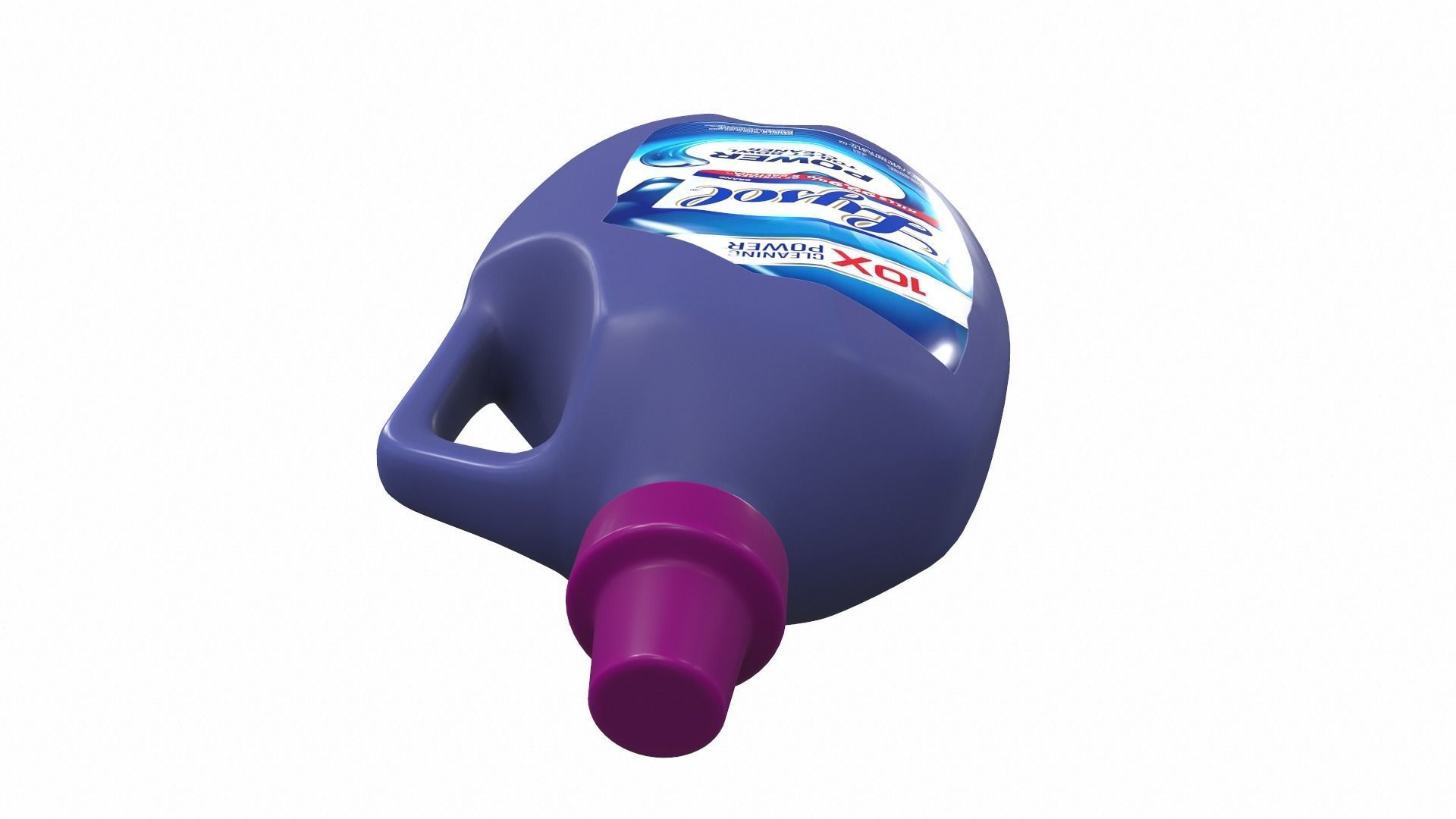 Cleaner bottle lyson 3D model_6
