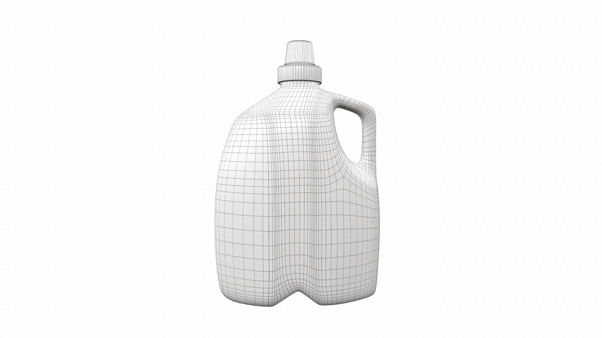 Cleaner bottle lyson 3D model_14