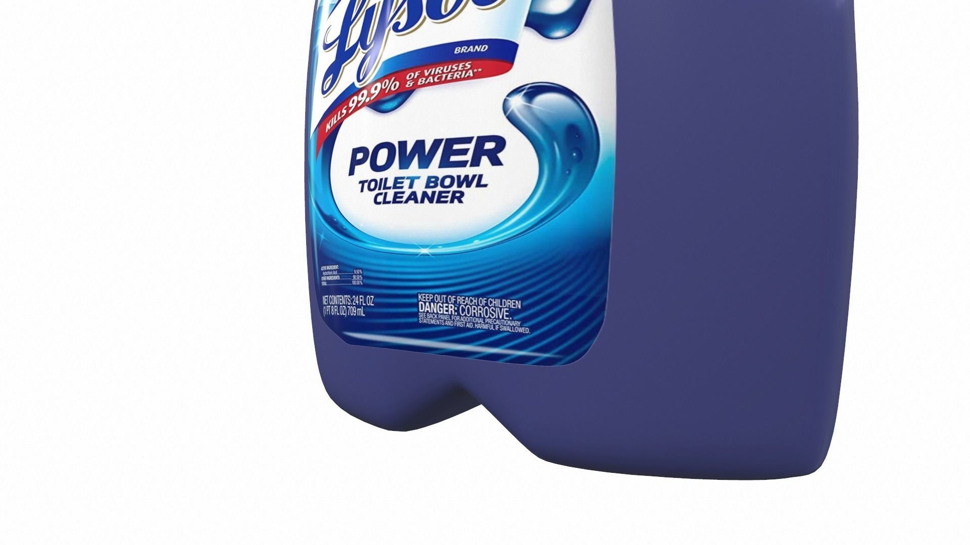 Cleaner bottle lyson 3D model_11