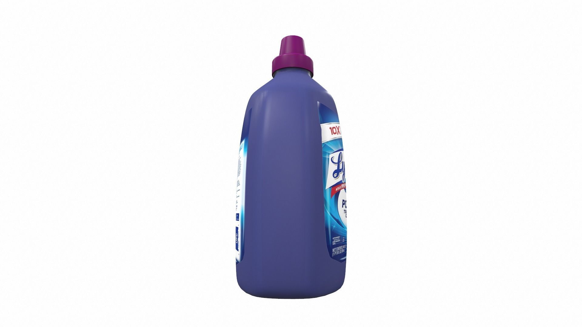 Cleaner bottle lyson 3D model_2