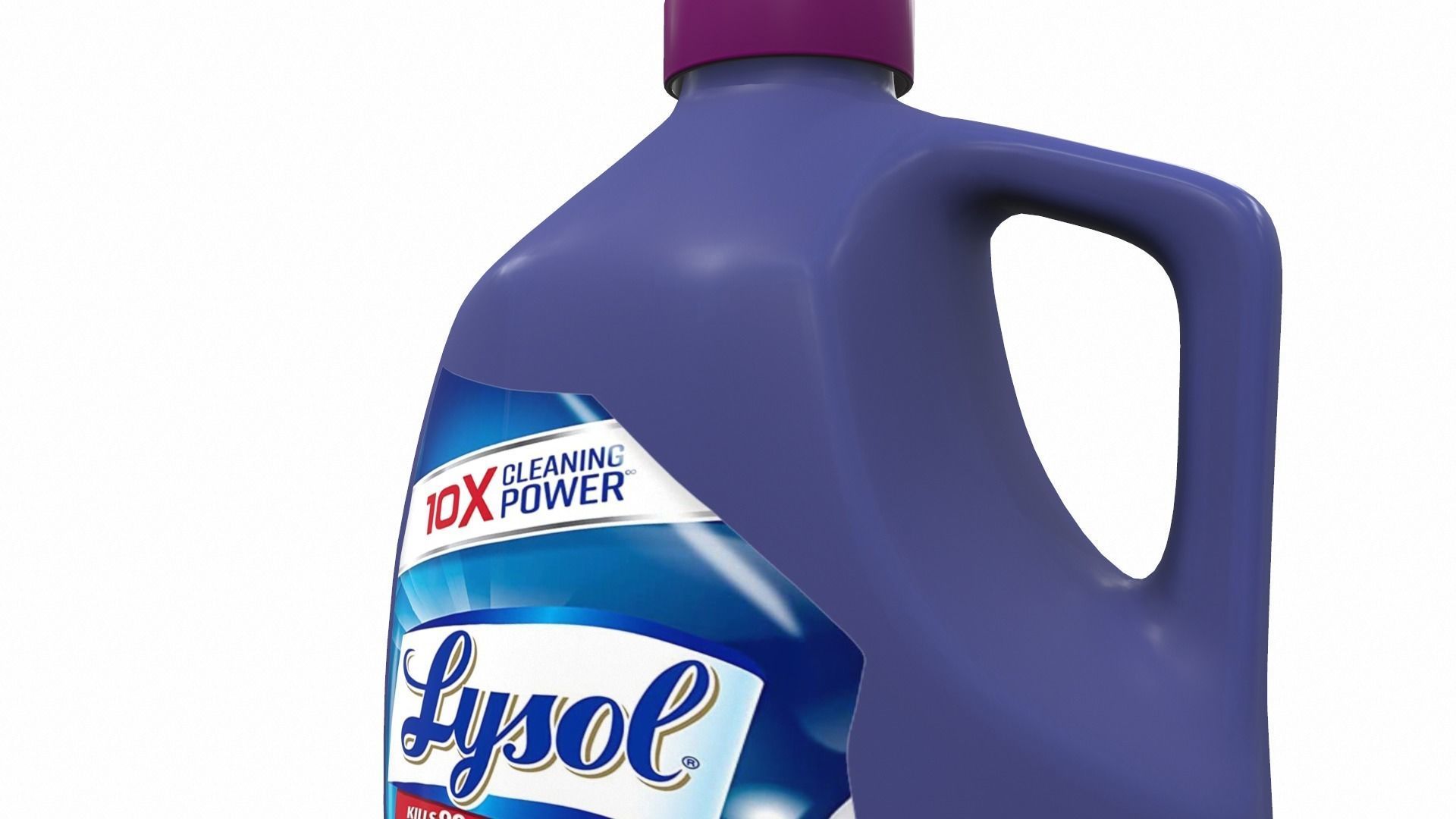 Cleaner bottle lyson 3D model_12