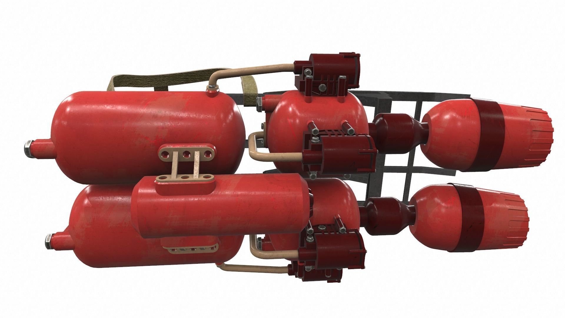 Jet pack 4 3D model_7