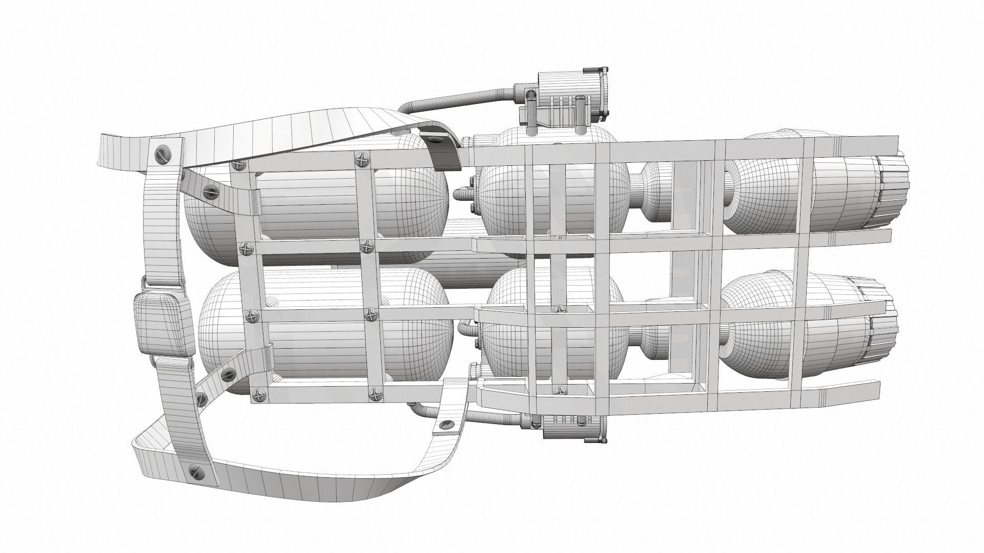 Jet pack 4 3D model_13