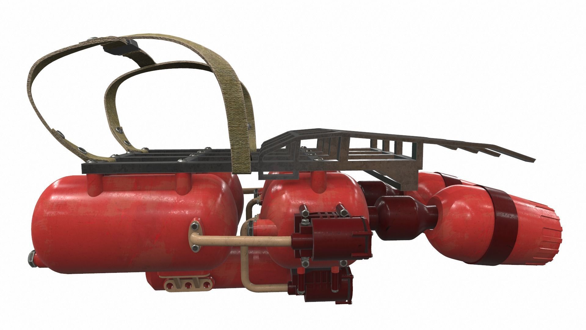 Jet pack 4 3D model_4