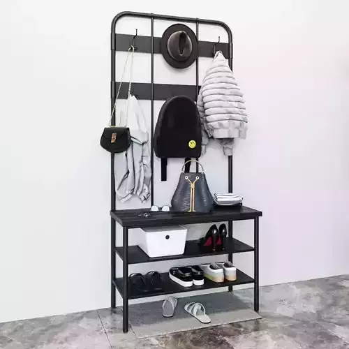 PINNIG Hanger with shoe section 3D model