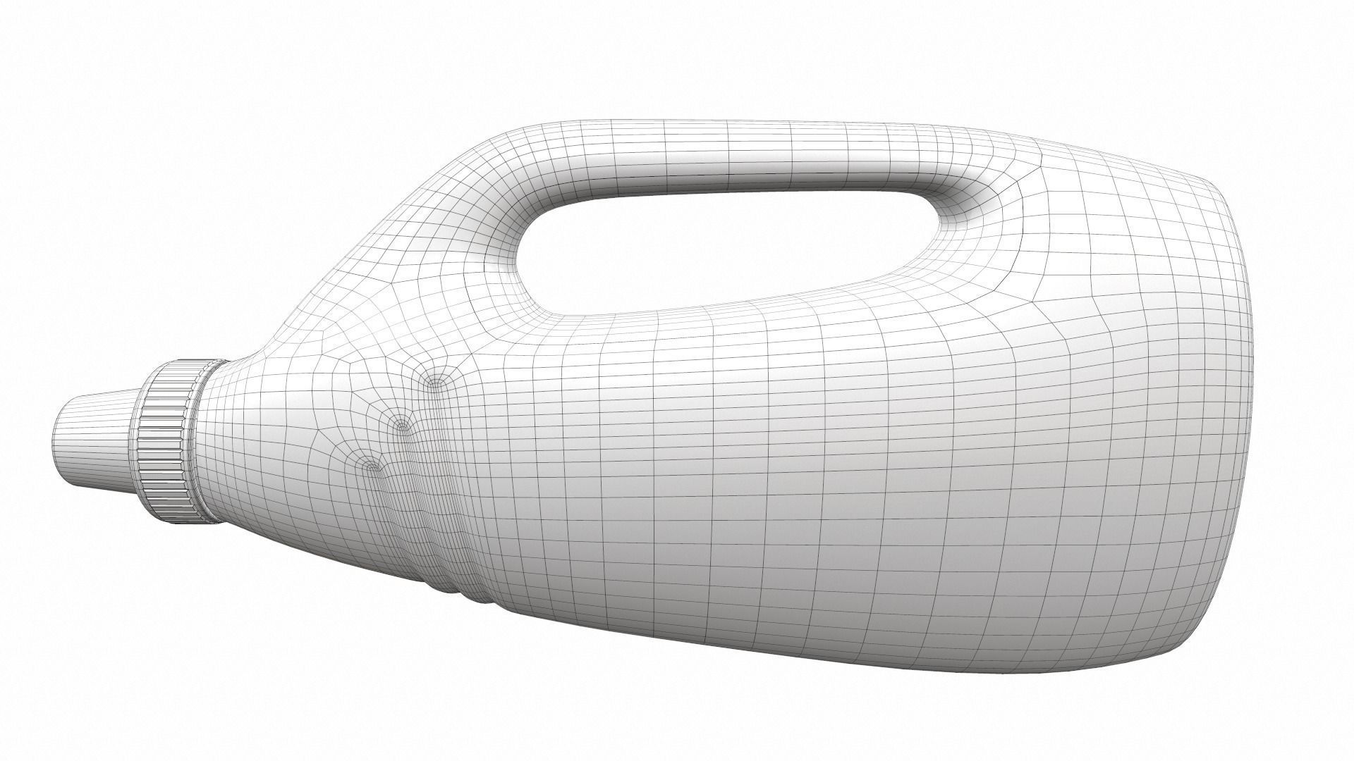 Cleaner bottle harpic 3D model_19