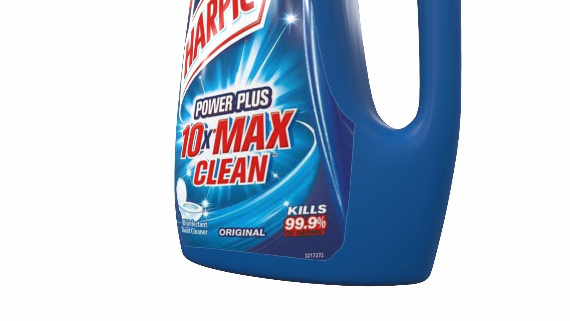 Cleaner bottle harpic 3D model_11