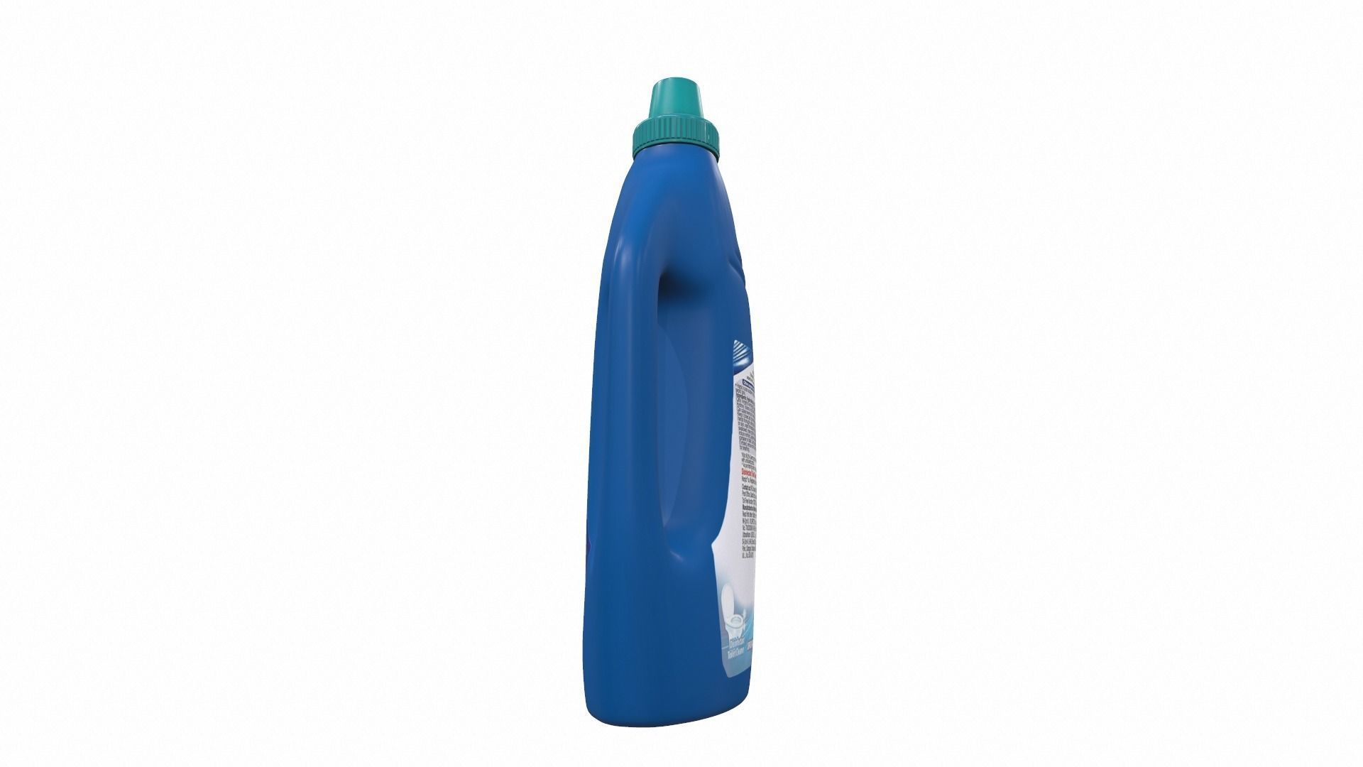 Cleaner bottle harpic 3D model_4