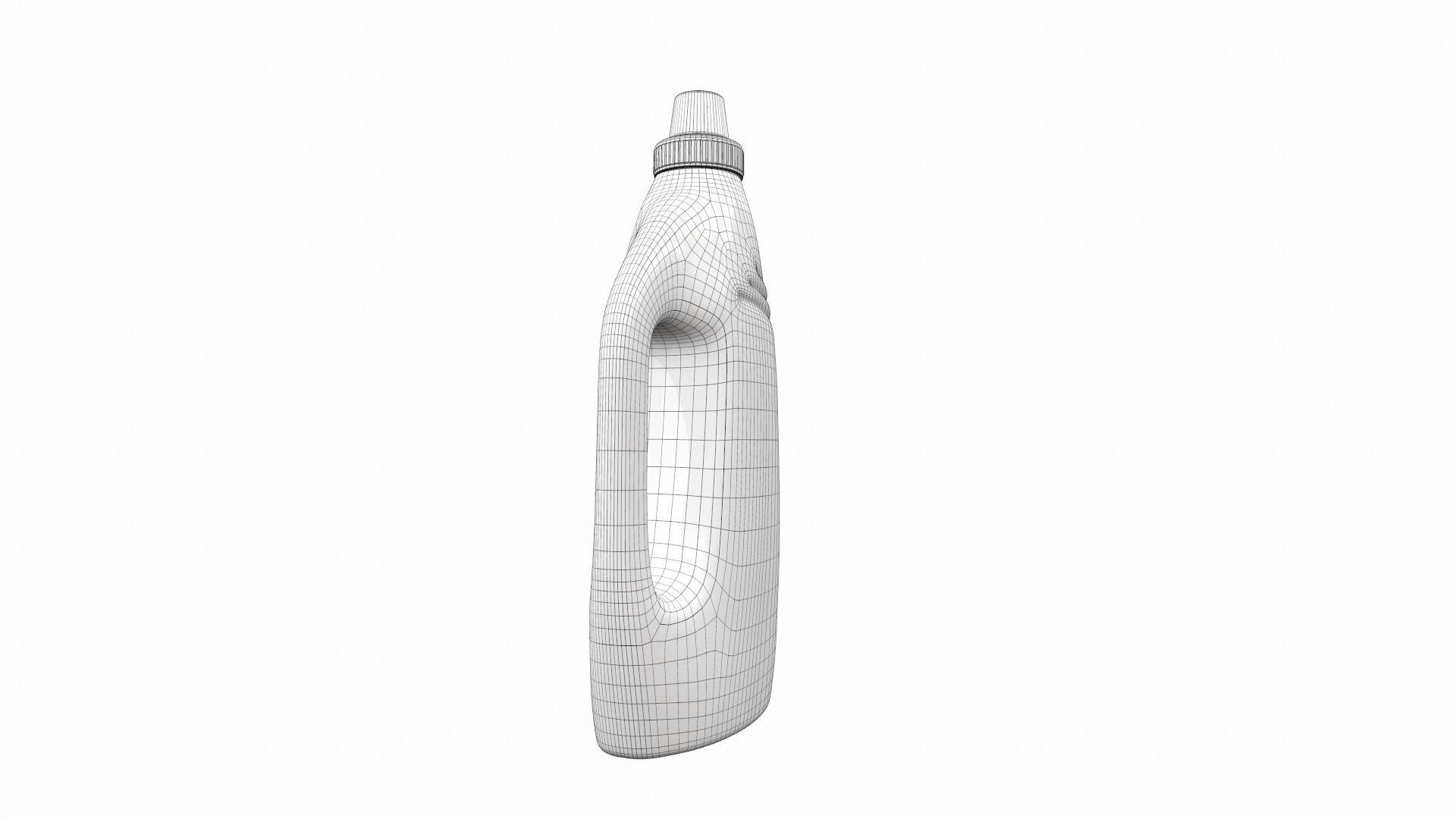 Cleaner bottle harpic 3D model_16