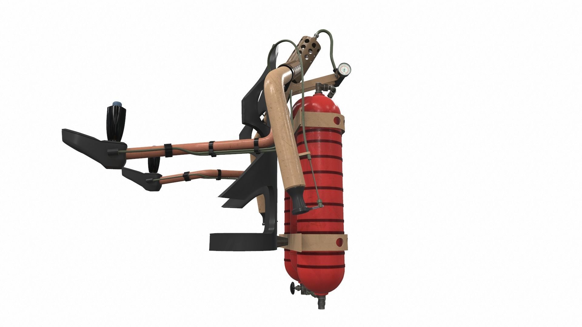 Jet pack 7 3D model_2