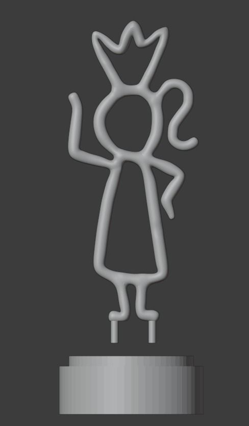 Stickman chess set Free 3D print model_6