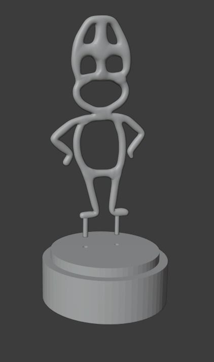 Stickman chess set Free 3D print model_4