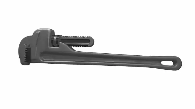 Classic pipe wrench colect 3D model