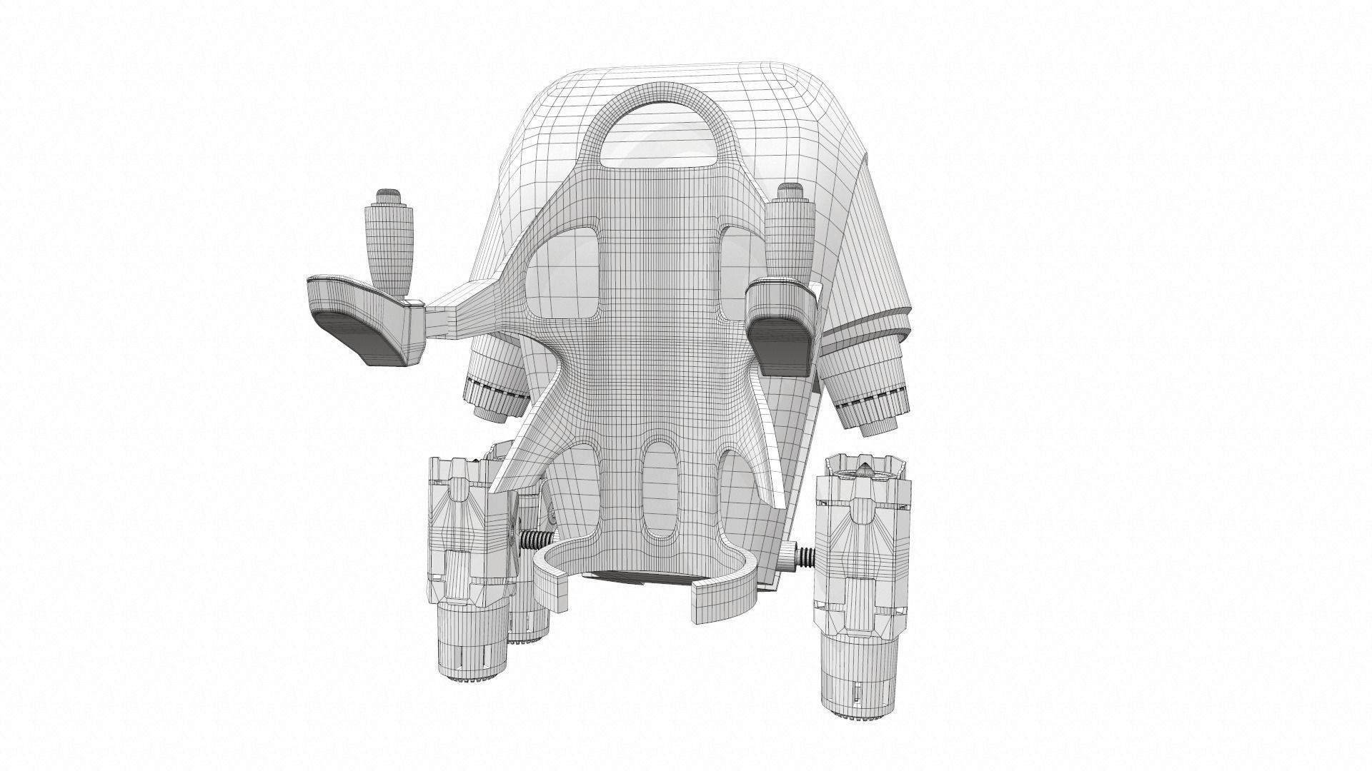 Jet pack 3 3D model_13