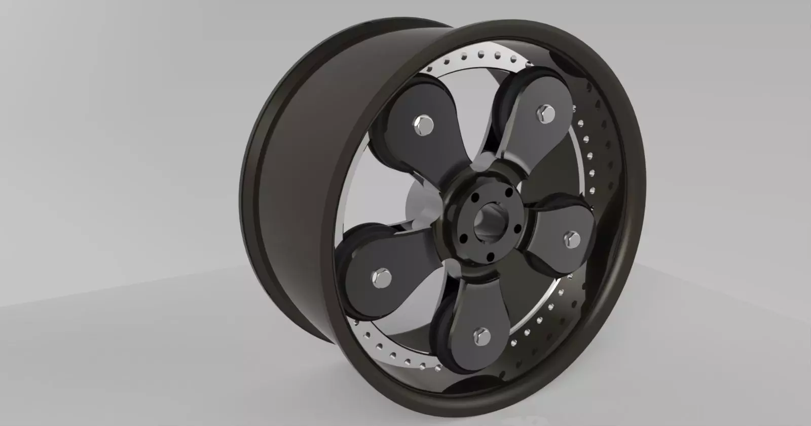 free-running wheel design Free 3D model