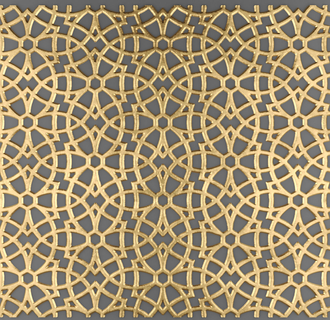 Lattice Arab panel 3D 1 3D model_6