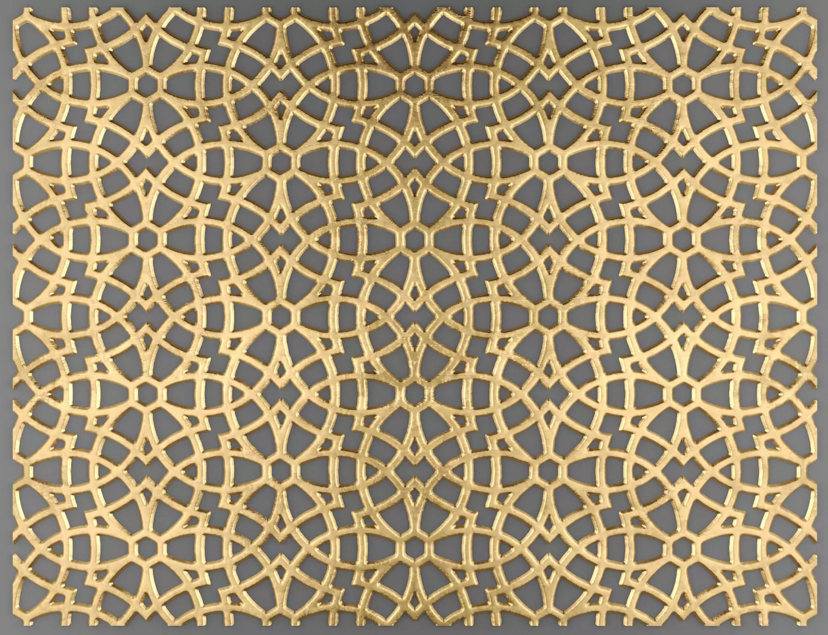 Lattice Arab panel 3D 1 3D model_0