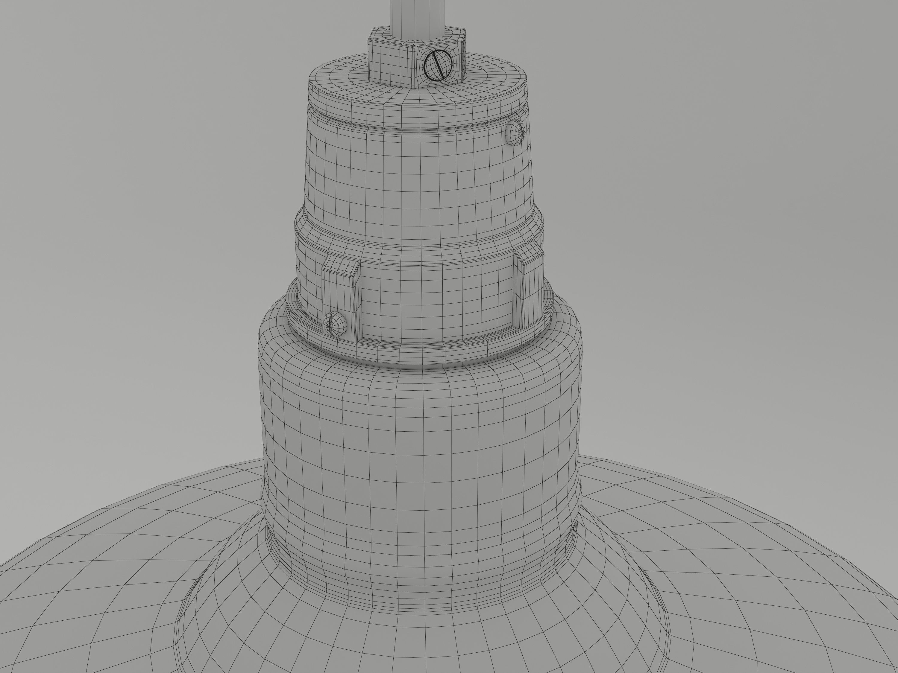 Industrial pendant lamp 2 3D model_5