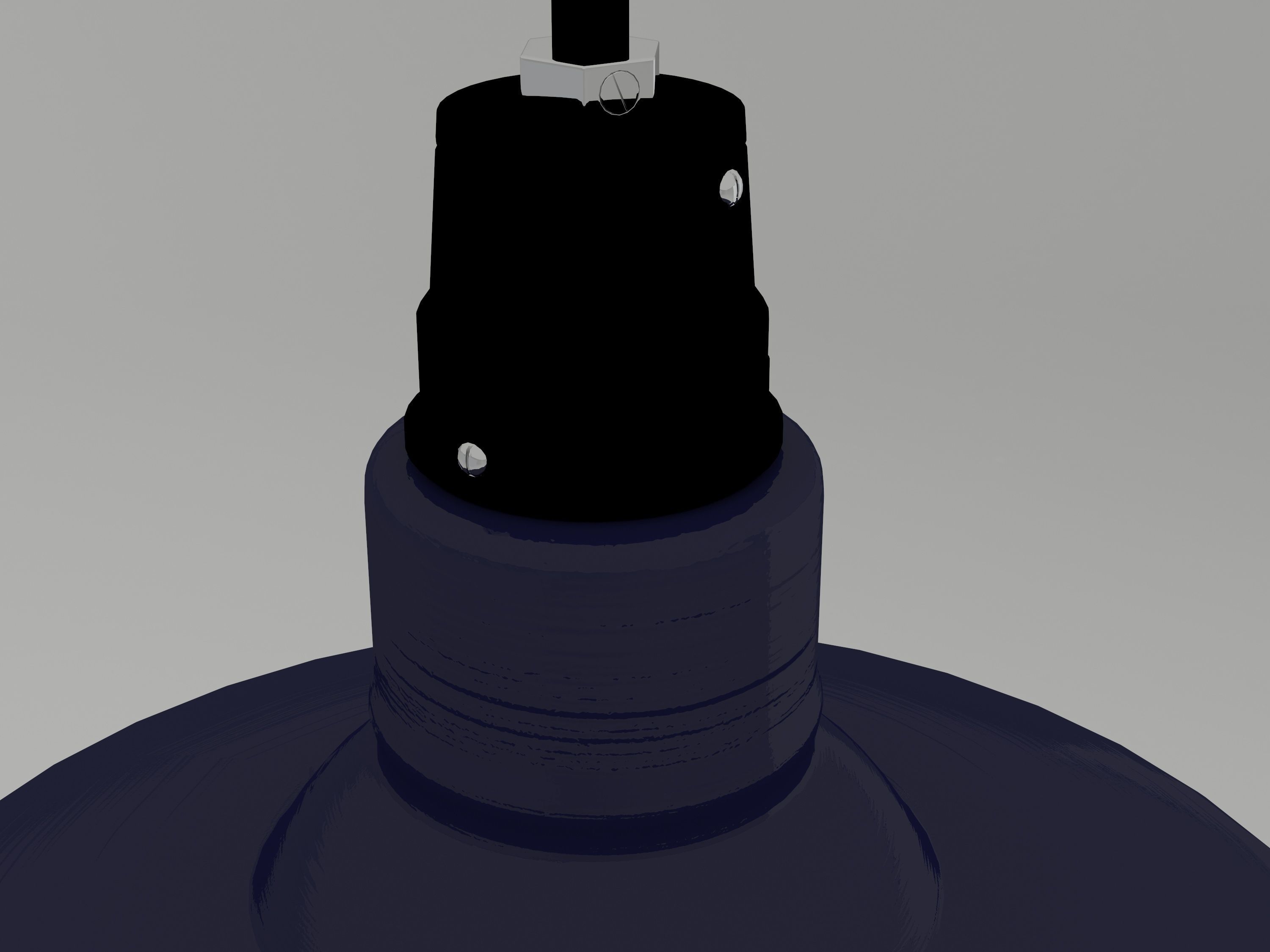 Industrial pendant lamp 2 3D model_4