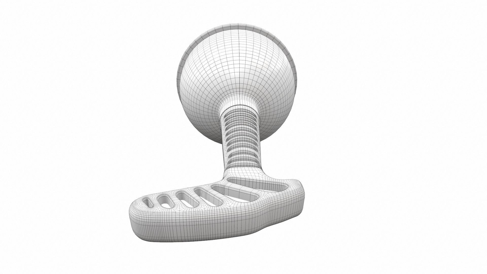 Drain plunger 3D model_14