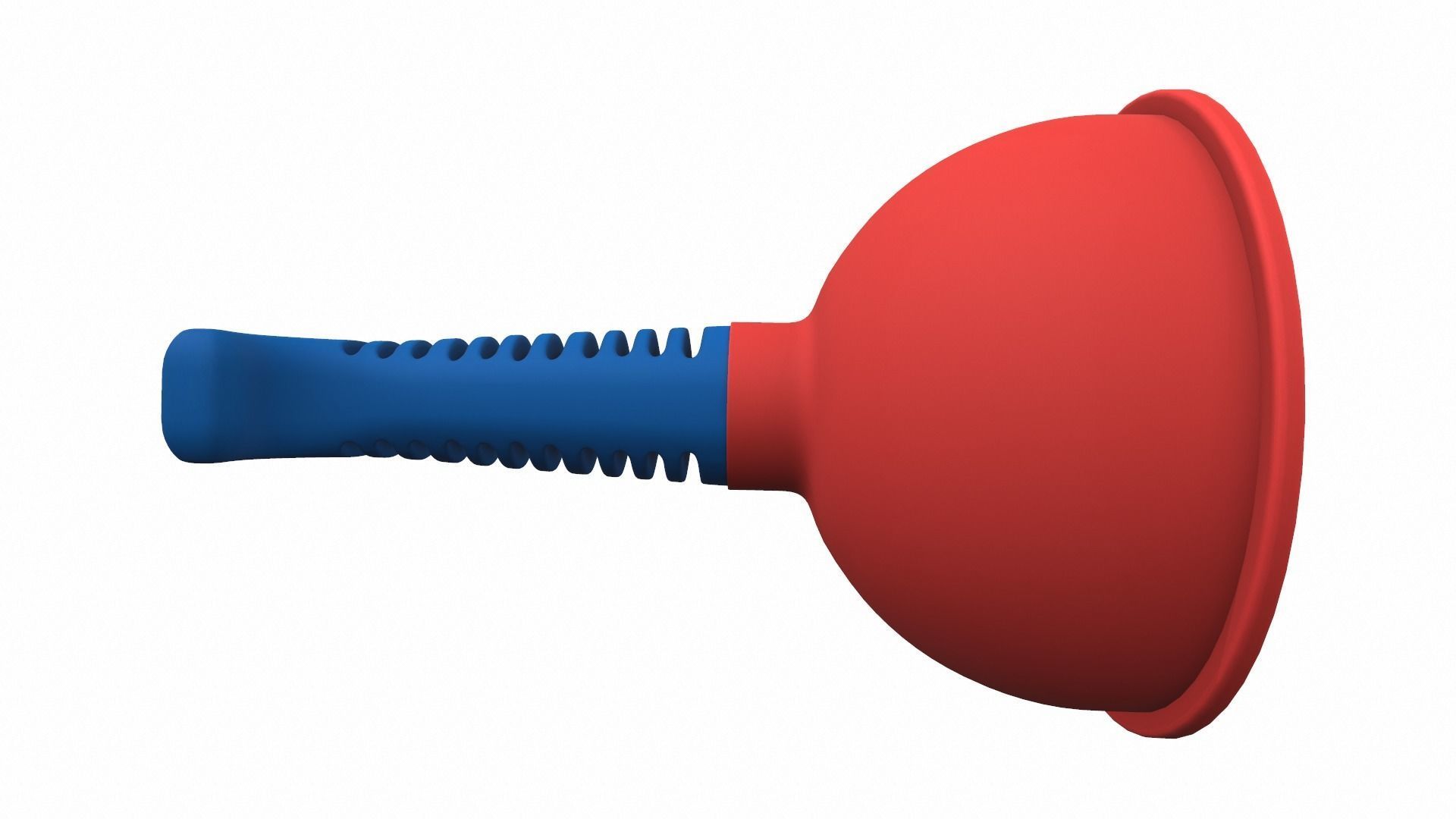 Drain plunger 3D model_7
