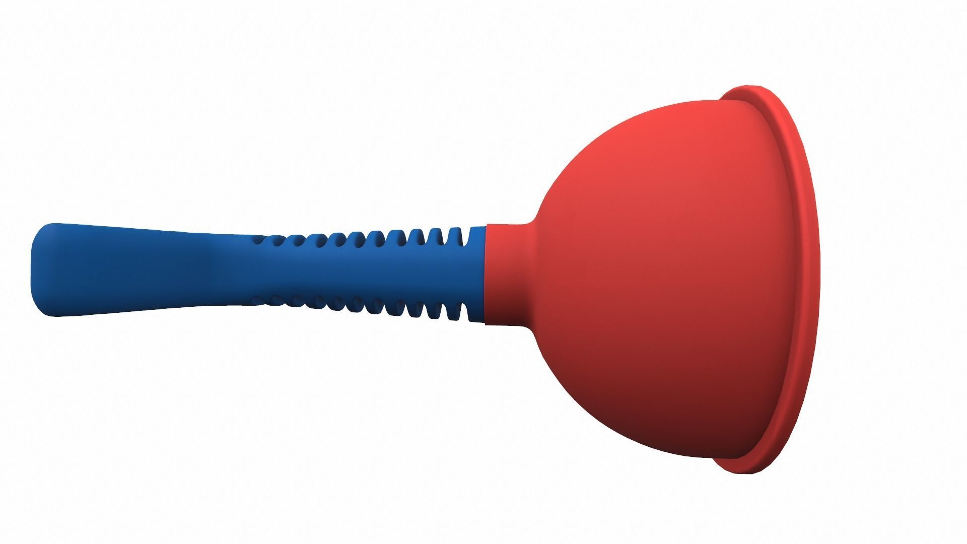 Drain plunger 3D model_9