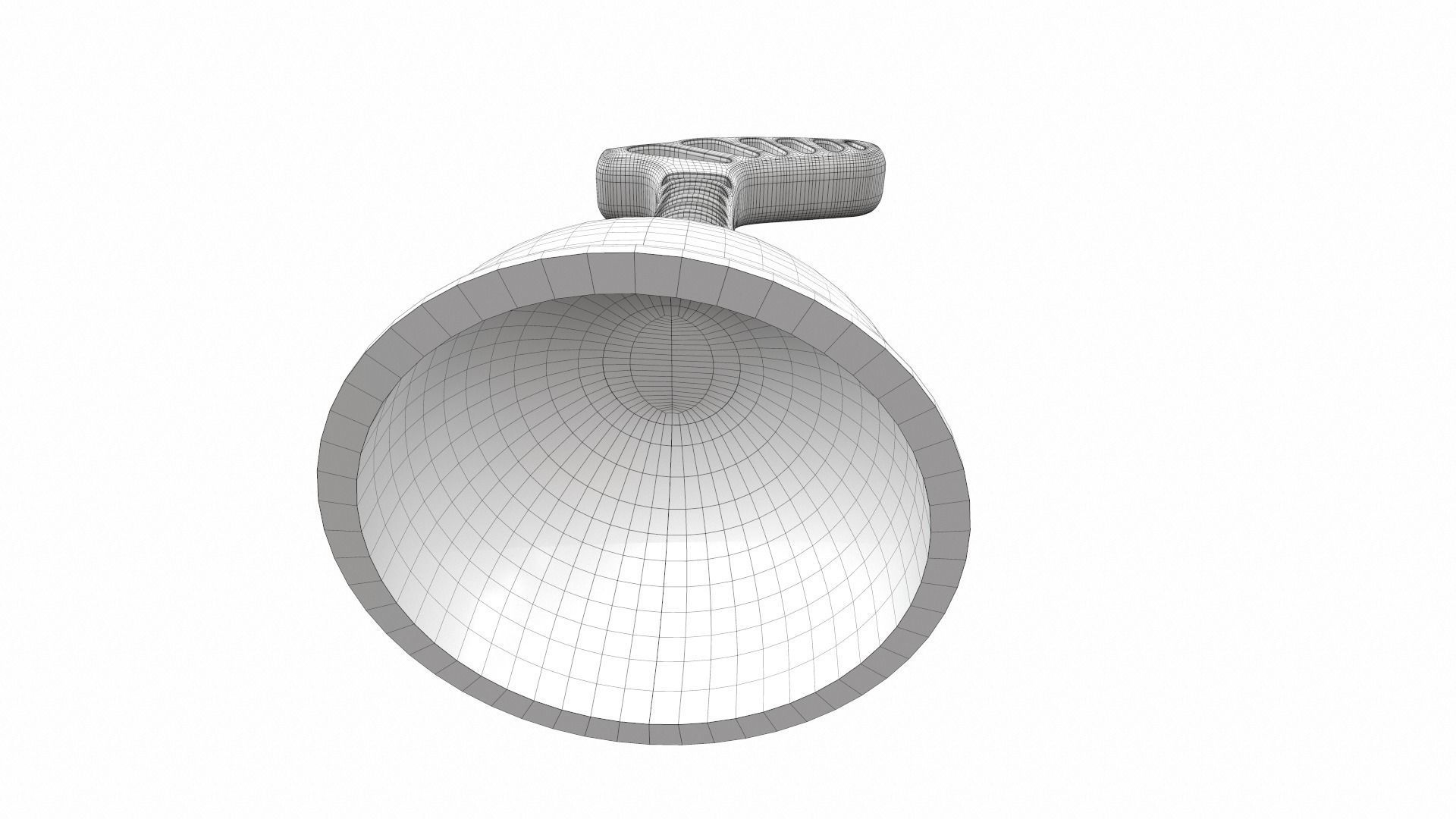 Drain plunger 3D model_13