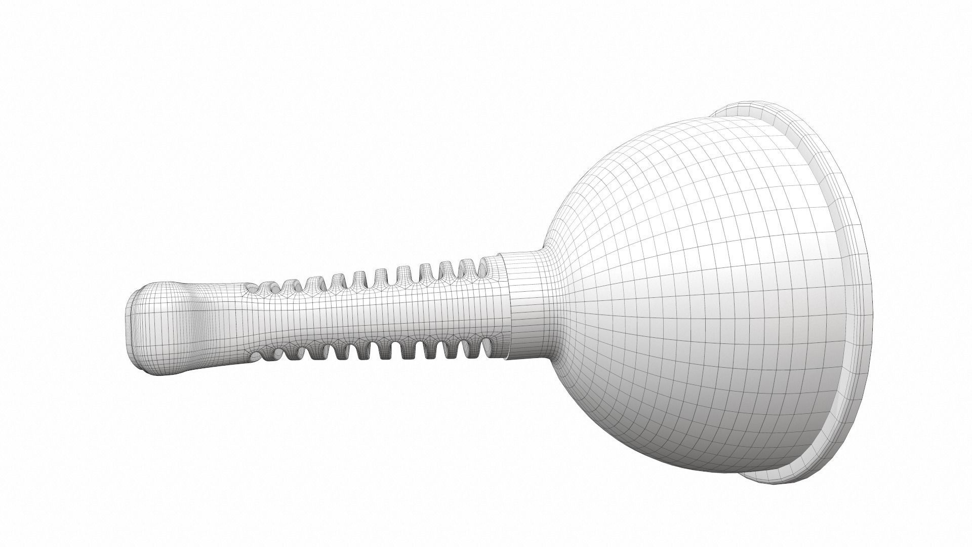 Drain plunger 3D model_18