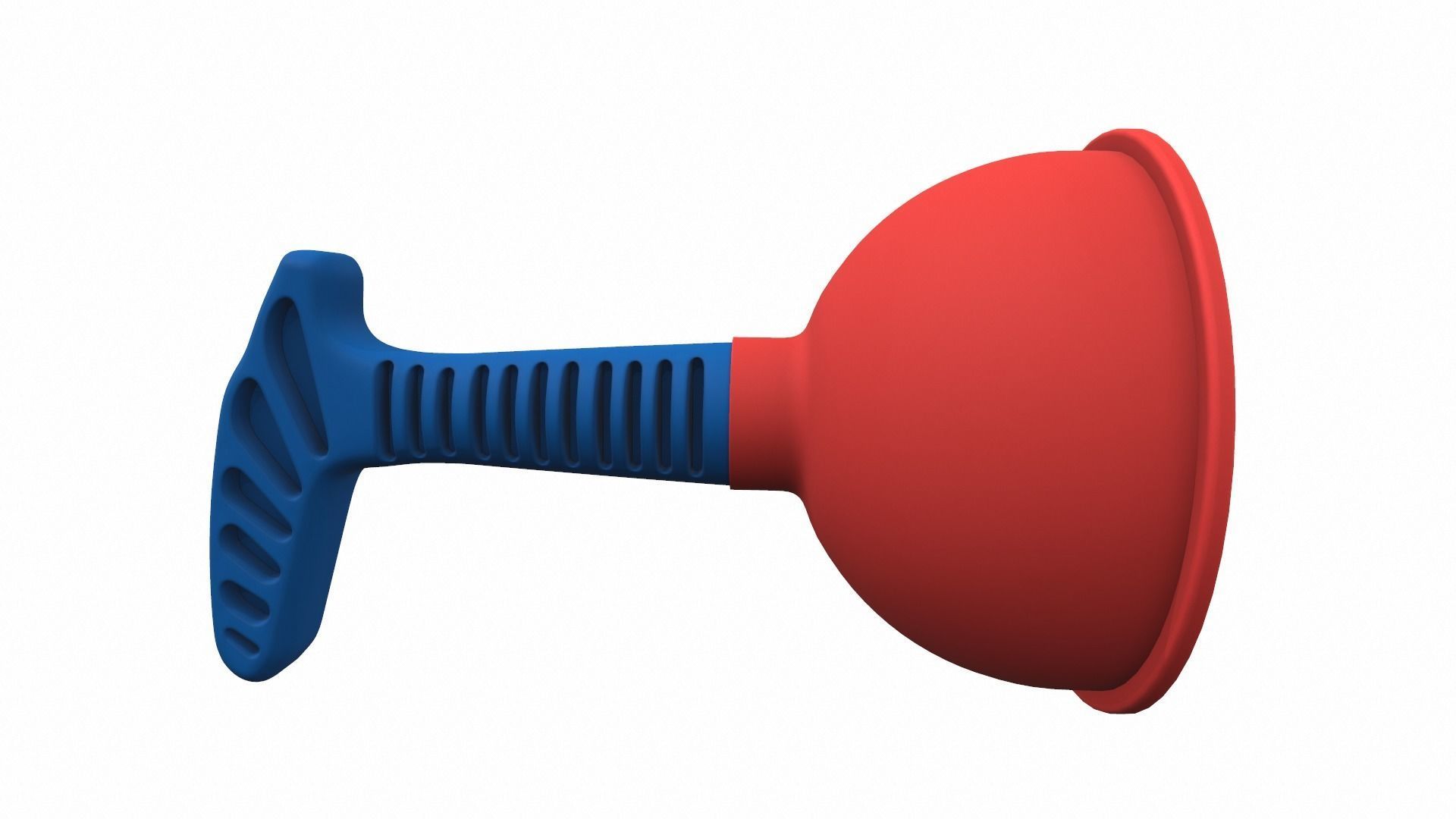 Drain plunger 3D model_8