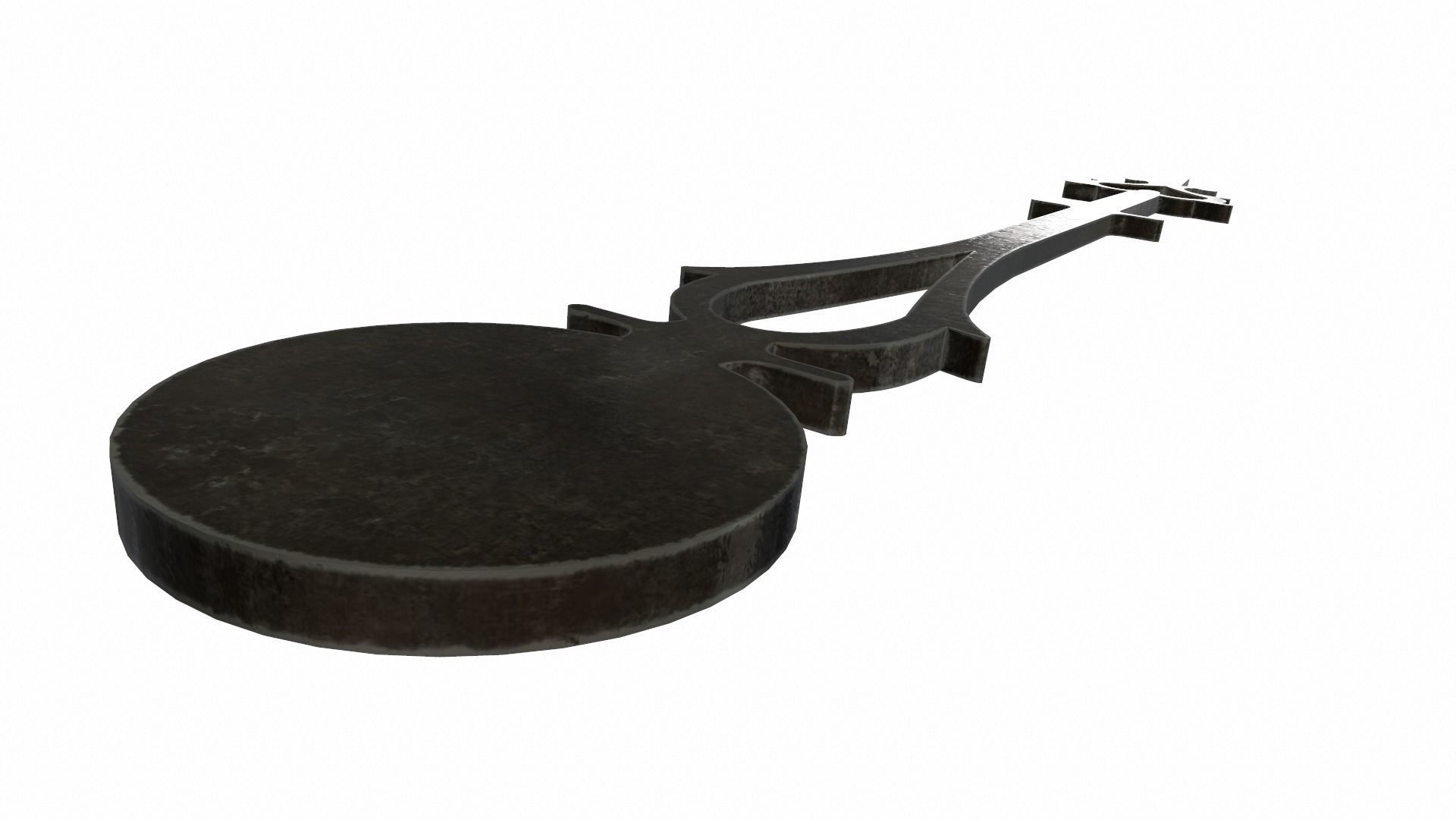 Clock arrow 3 3D model_2