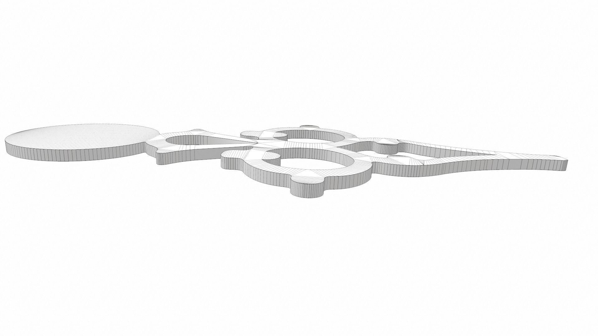 Clock arrow 4 3D model_6