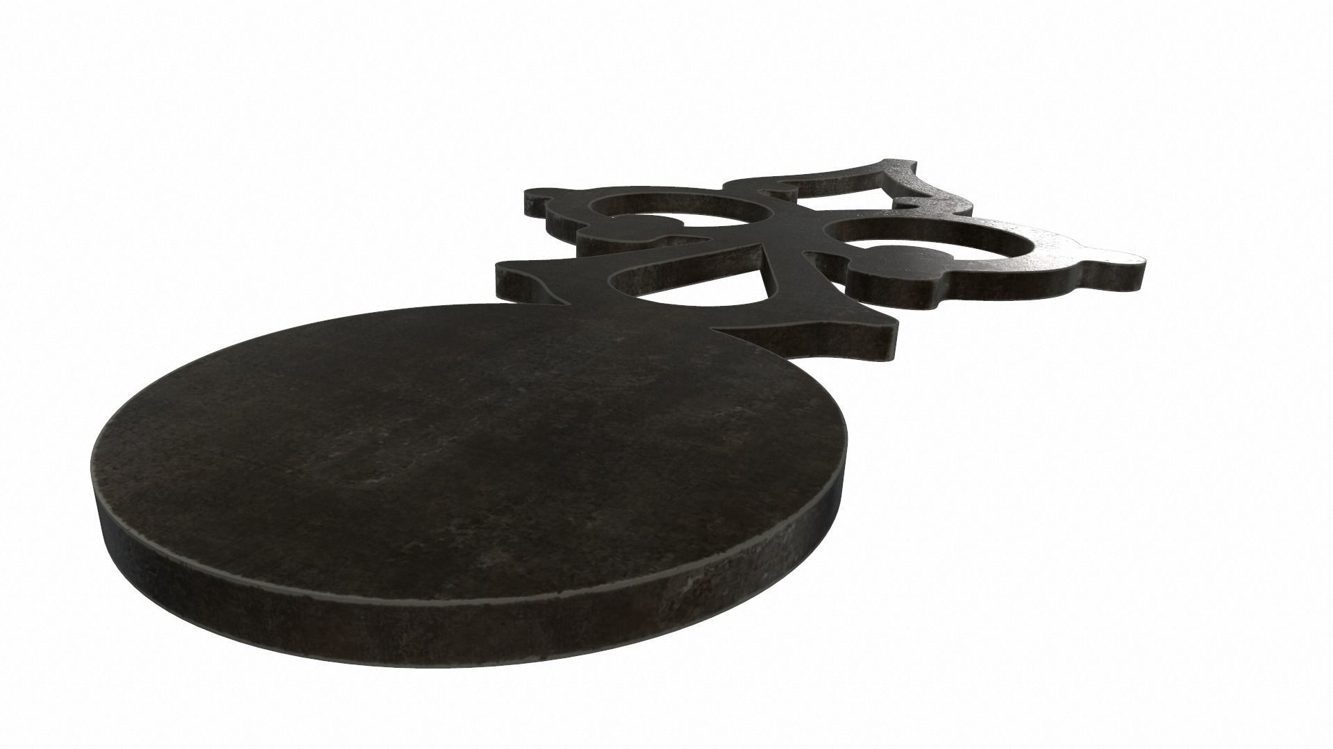 Clock arrow 4 3D model_2