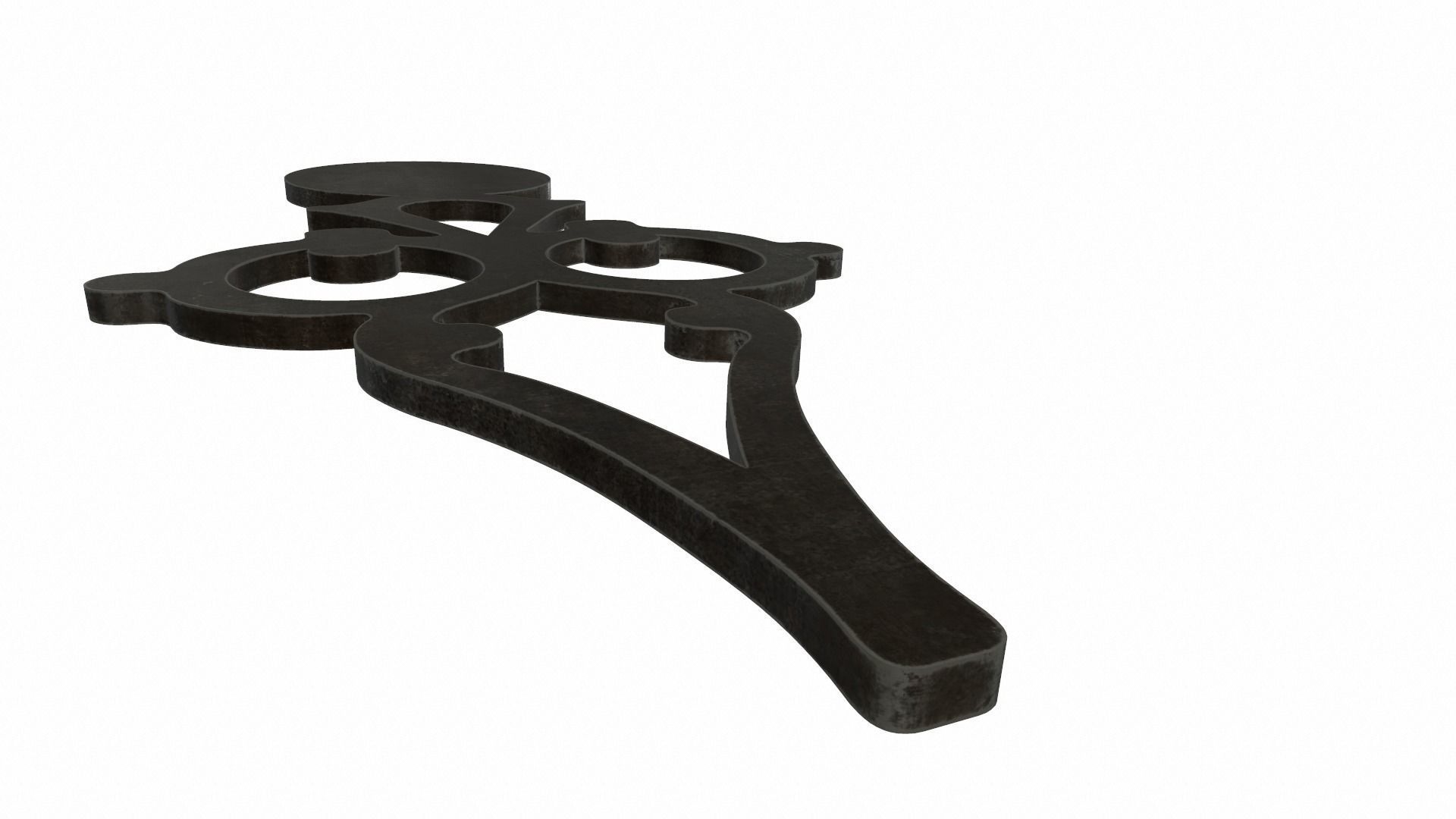 Clock arrow 4 3D model_3