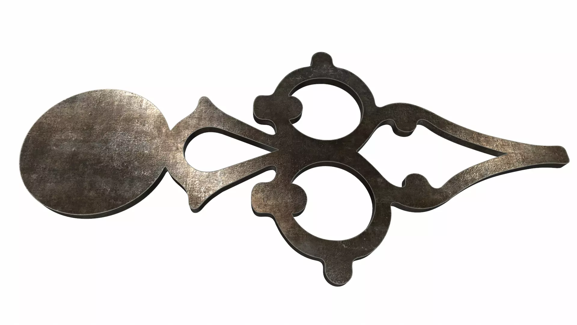 Clock arrow 4 3D model_0