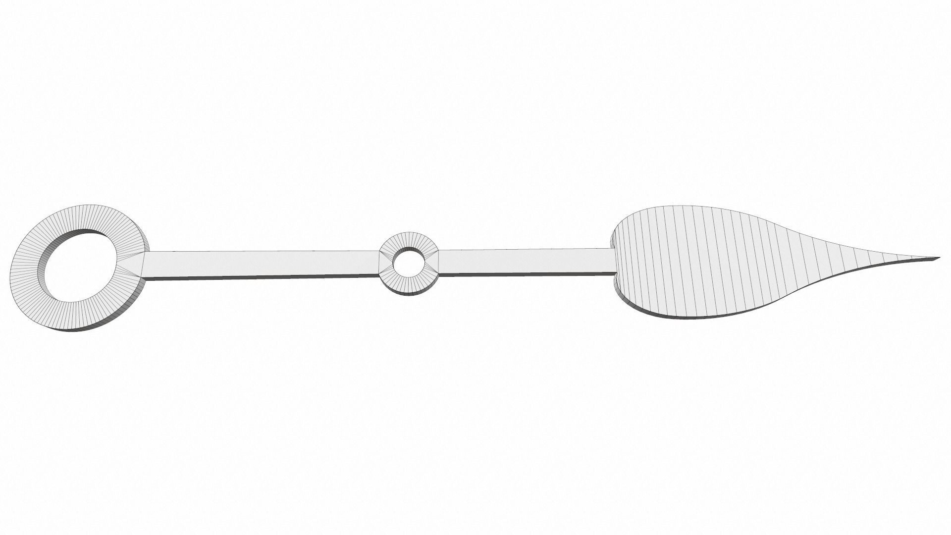 Clock arrow 6 3D model_5