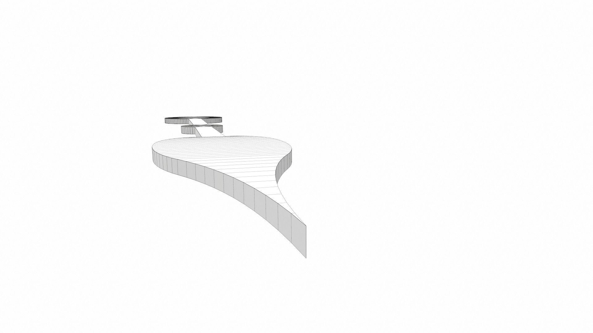 Clock arrow 6 3D model_8