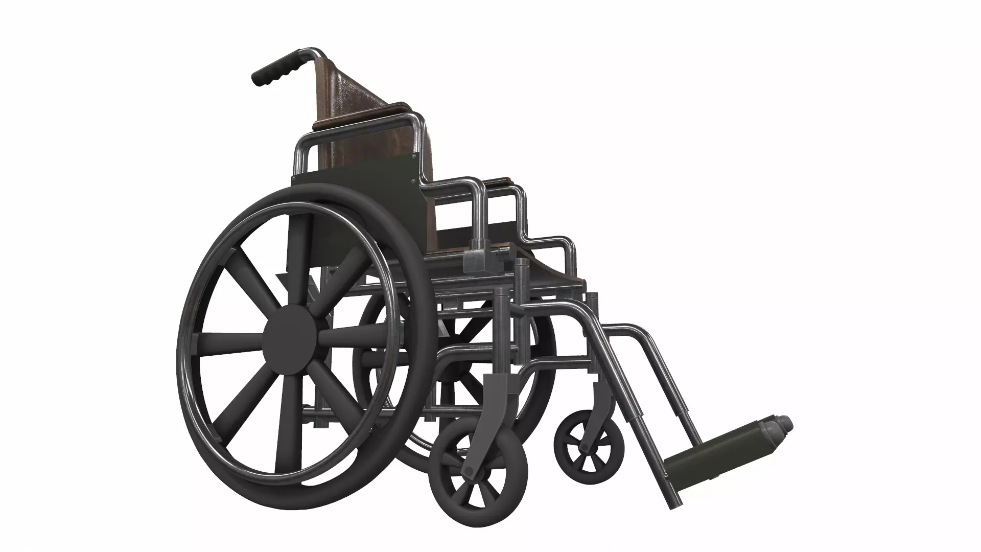 Wheelchair 3 3D model_0