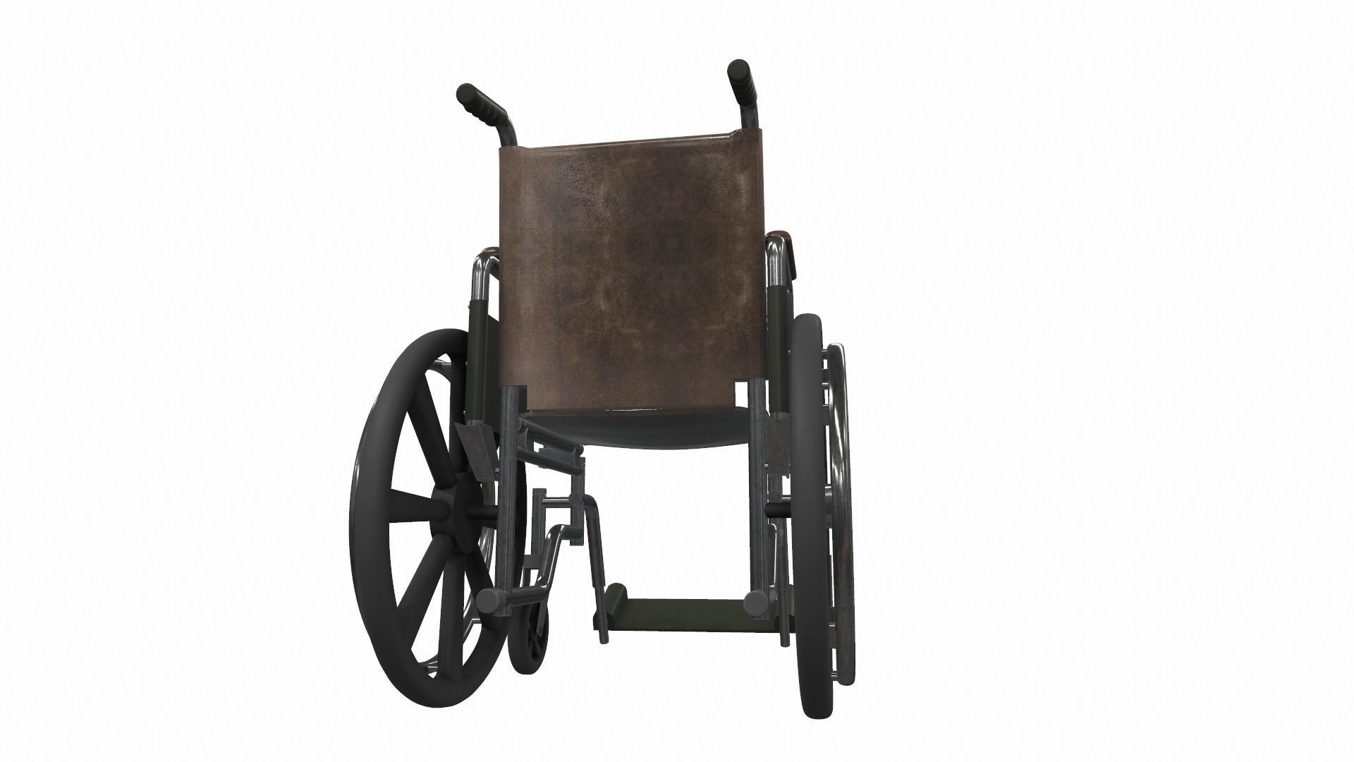 Wheelchair 3 3D model_3